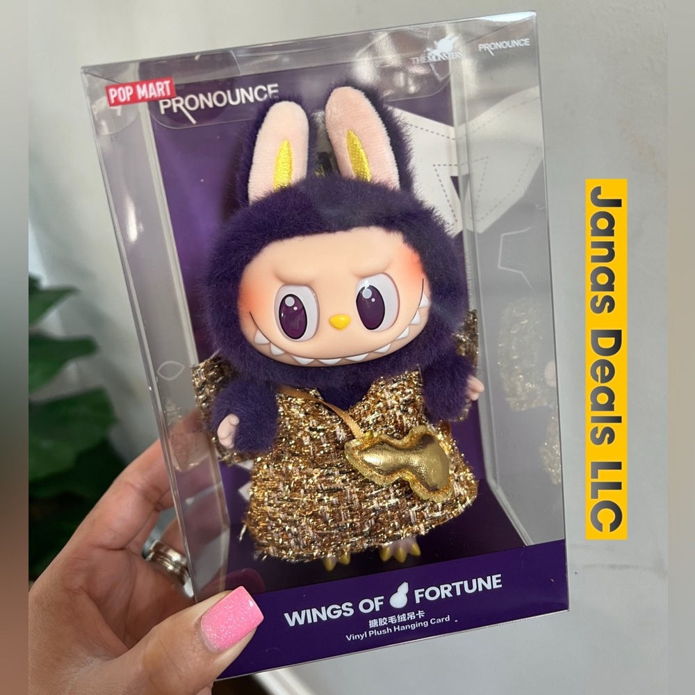 COPY - NEW LABUBU x Pronounce - Wings of Fortune Vinyl Plush Hanging Card
